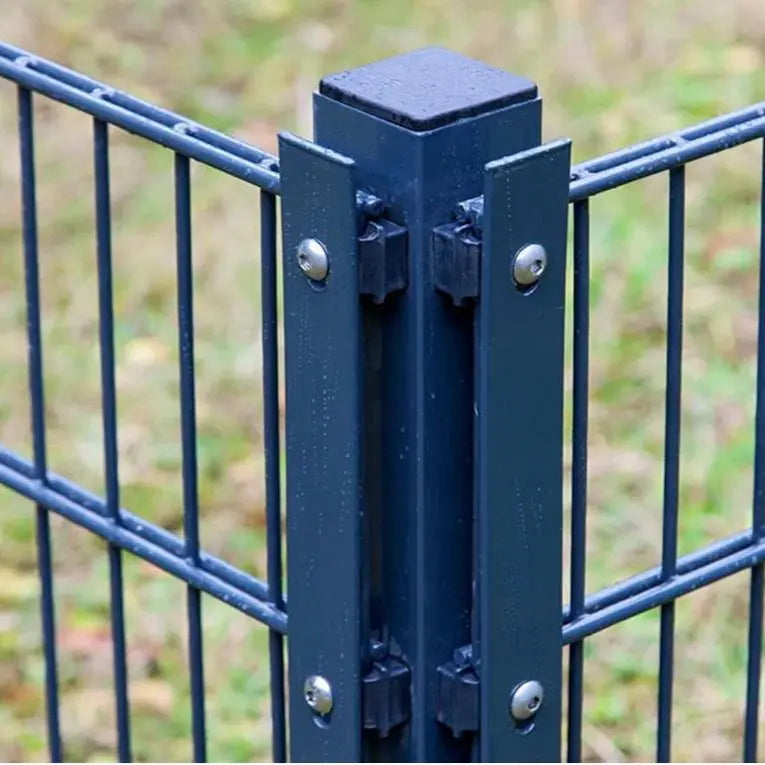 Doppelstabmattenzaun Pfosten