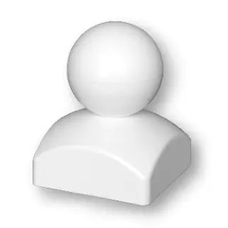 Produktbild des Produkts Pfostenkappe für Kunststoffpfosten