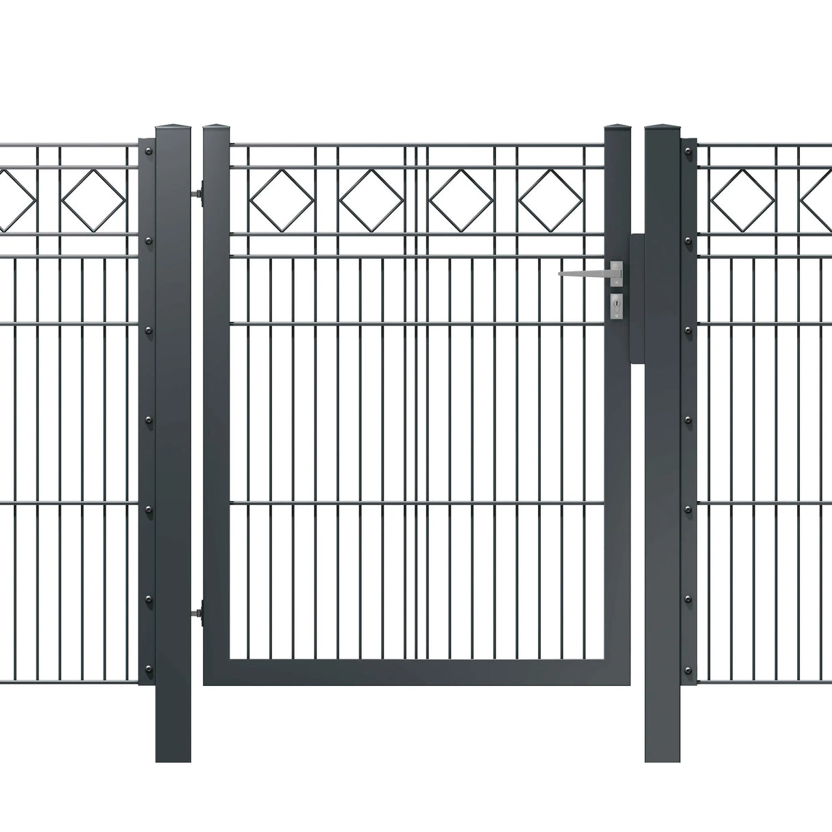 Produktbild des Produkts Dekormattentor 1-flügelig mit Ornament