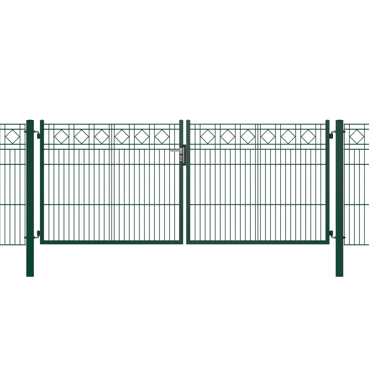 Produktbild des Produkts Dekormattentor 2-flügelig mit Ornament