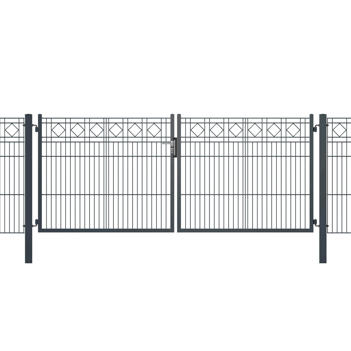 Produktbild des Produkts Dekormattentor 2-flügelig mit Ornament