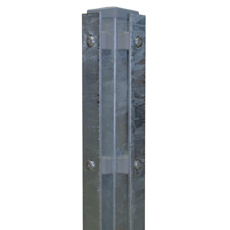 Produktbild des Produkts Eck-Pfosten mit Abdeckleiste, Kunststoffkappe zum Aufschrauben