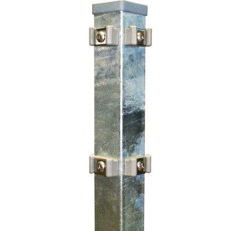 Produktbild des Produkts Eck-Pfosten mit Klemmhalter, Kunststoffkappe zum Aufschrauben