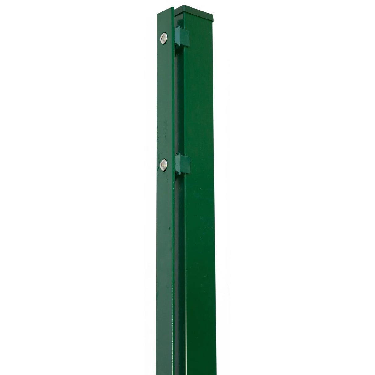 Produktbild des Produkts Pfosten mit Abdeckleiste, Kunststoffkappe zum Einbetonieren