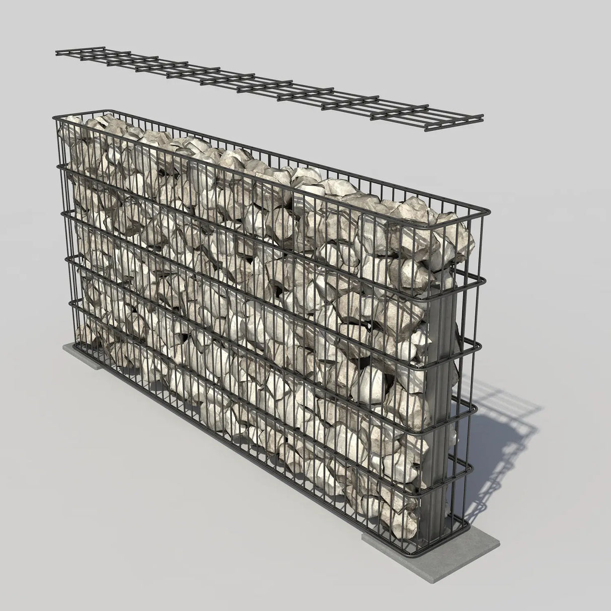 Produktbild des Produkts Deckel für Zaungabionen