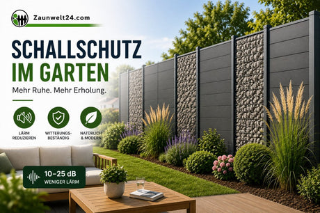 Schallschutz im Garten