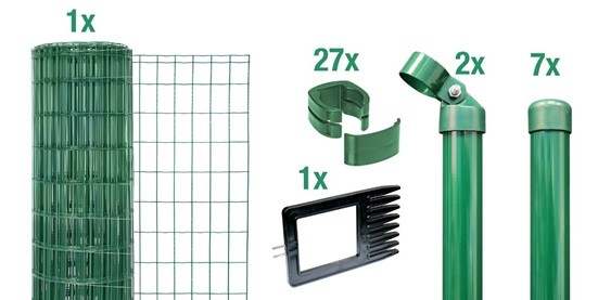 Set Fix-Clip Pro®, zE, grün, 1020/10m
